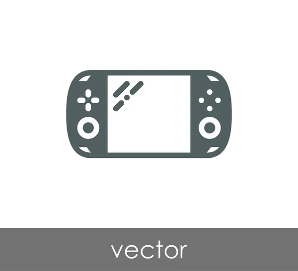 Joystick icono web — Vector de stock