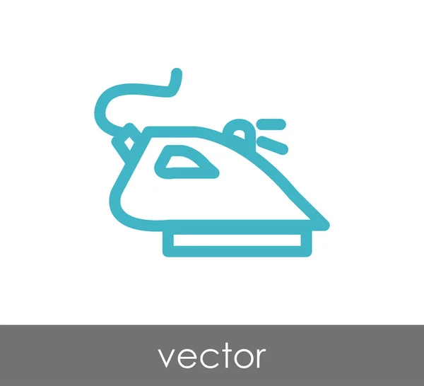 Ilustrasi ikon besi - Stok Vektor
