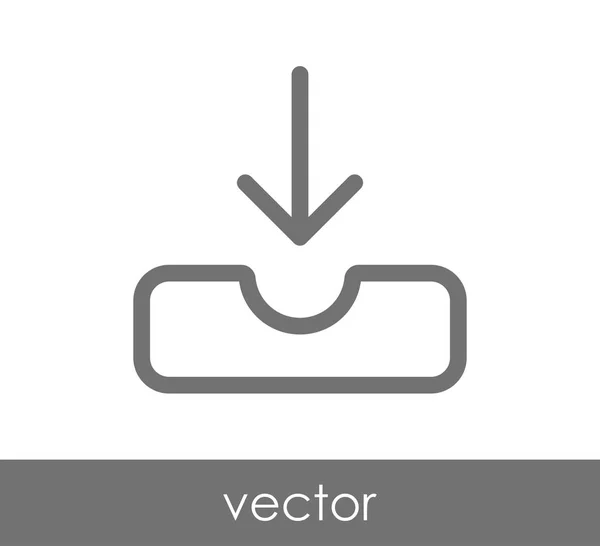 Descargar icono de flecha — Vector de stock