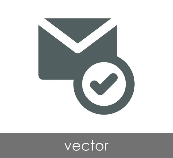 Leer icono de correo electrónico — Archivo Imágenes Vectoriales