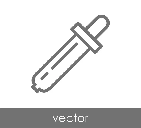 Dropper web icon — Stock Vector