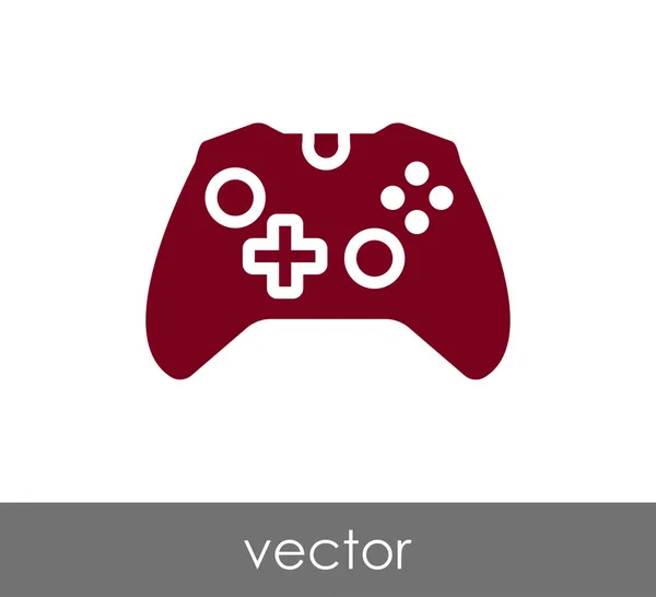 Joystick ícone web — Vetor de Stock