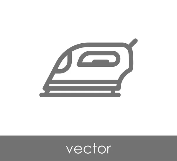 Ferro ícone ilustração — Vetor de Stock