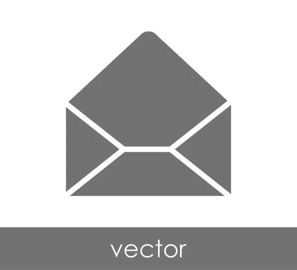 Signo de sobre icono — Vector de stock