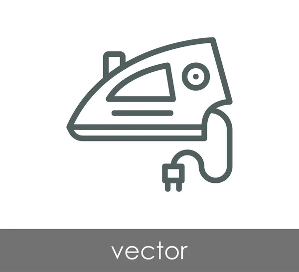 Icono de hierro ilustración — Vector de stock