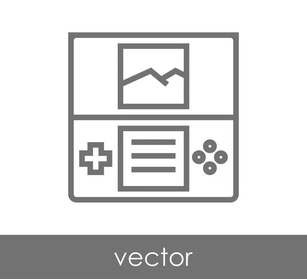 Joystick web ikon — Stock Vector
