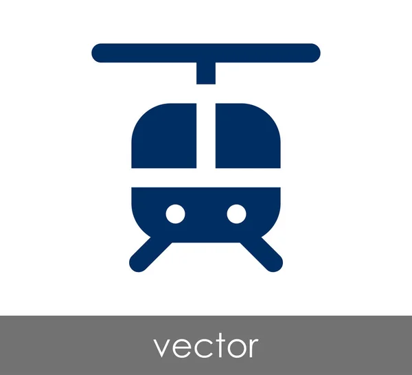 Ilustrație pictogramă elicopter — Vector de stoc