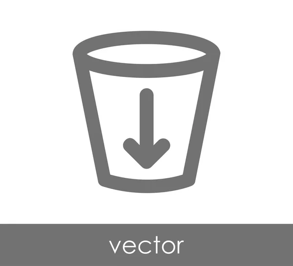 Hent pil ikon – Stock-vektor