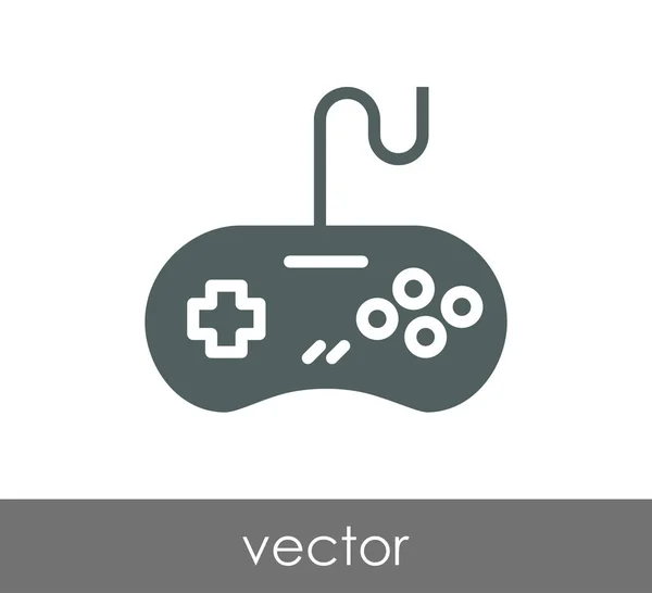 Joystick icona web — Vettoriale Stock