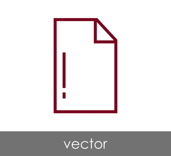 Platte pictogram — Stockvector