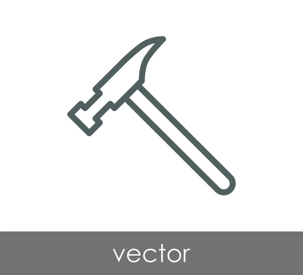 Auction hammer icon — Stock Vector