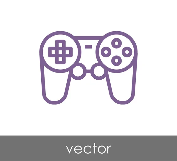 Icône web Joystick — Image vectorielle