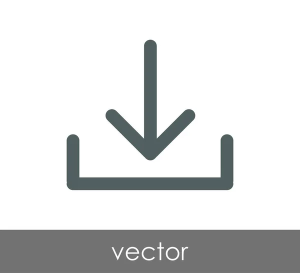 Descargar icono de flecha — Vector de stock