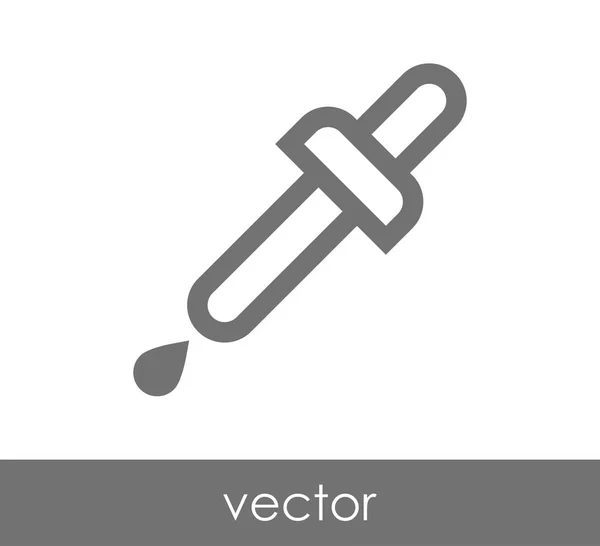 Cuentagotas icono web — Archivo Imágenes Vectoriales