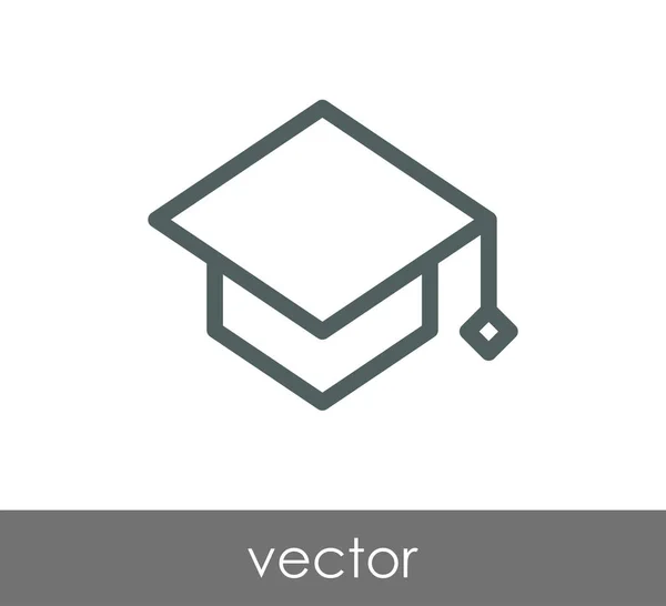 Ikona odstupňovacího víčka — Stockový vektor