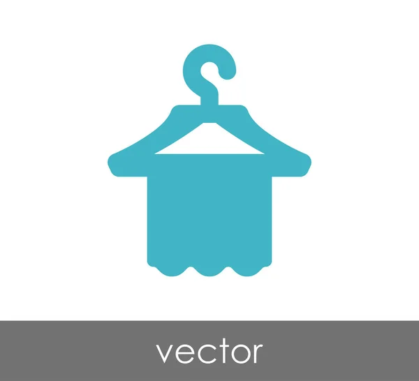 Colgador icono simple — Vector de stock