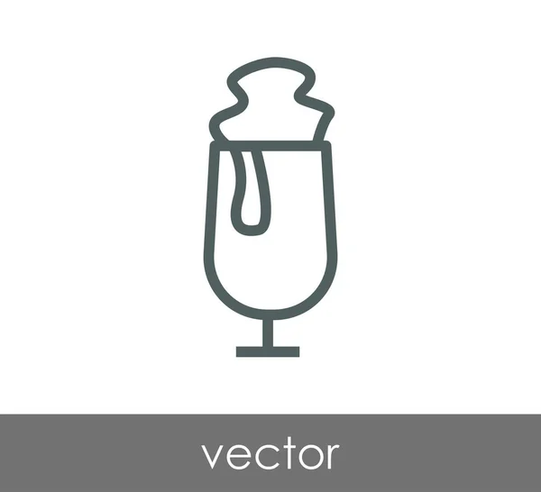 Icono de helado — Vector de stock