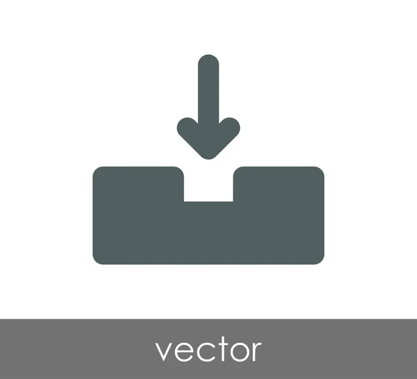 Icono de archivo ilustración — Vector de stock