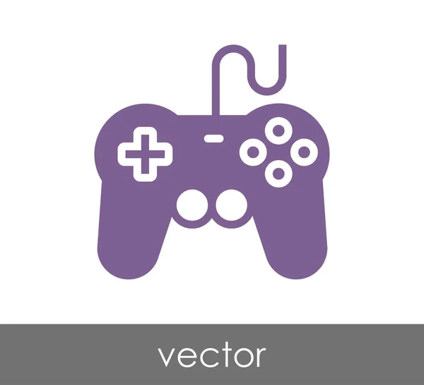 Joystick ícone web — Vetor de Stock