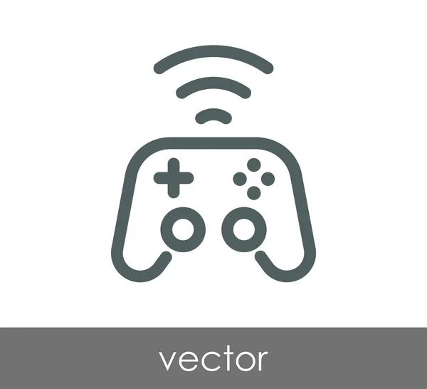 Joystick web pictogram — Stockvector