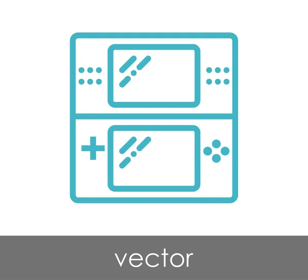 Joystick icono web — Vector de stock