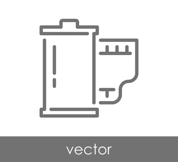 Conception de l'icône du film — Image vectorielle