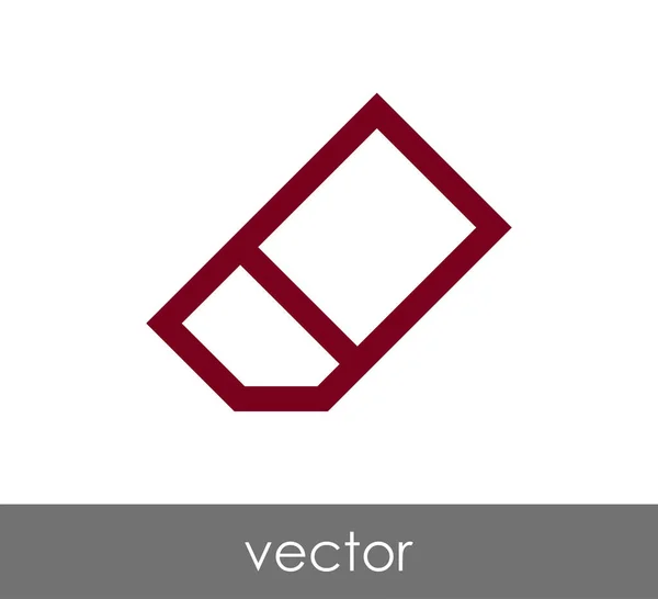 Borrador icono web — Vector de stock