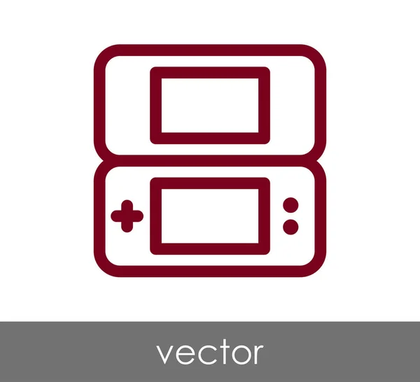 Joystick ícone web — Vetor de Stock