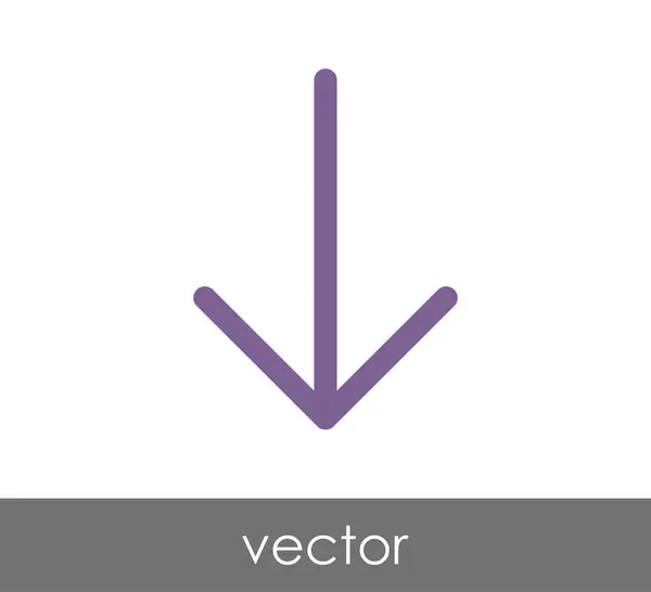 Descargar icono de flecha — Vector de stock