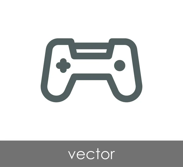 Icône web Joystick — Image vectorielle