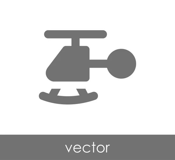 Illustrazione icona elicottero — Vettoriale Stock