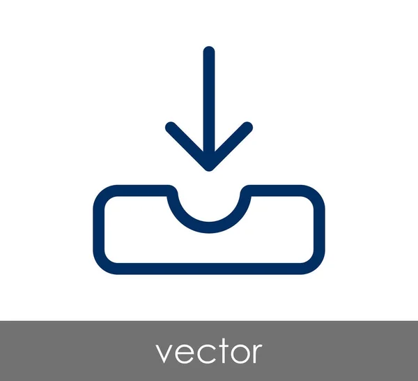 Scarica l'icona freccia — Vettoriale Stock