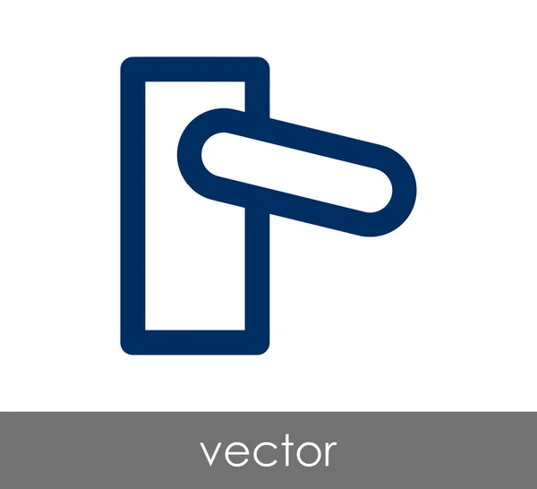 Deurknop web pictogram — Stockvector