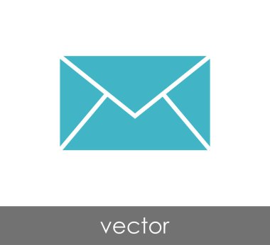 zarf simgesi illüstrasyon 