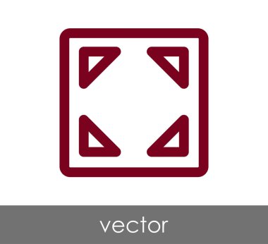 uygulama penceresi simgesini genişletin 