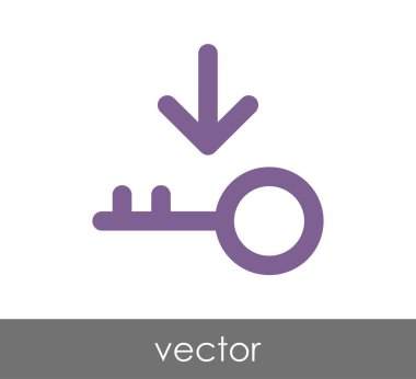 Anahtar ikonu tasarımı