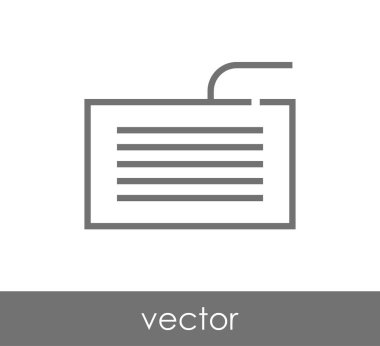 klavye simgesini tasarımını