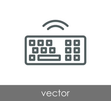 klavye simgesini tasarımını