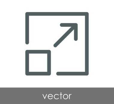 uygulama penceresi simgesini genişletin 