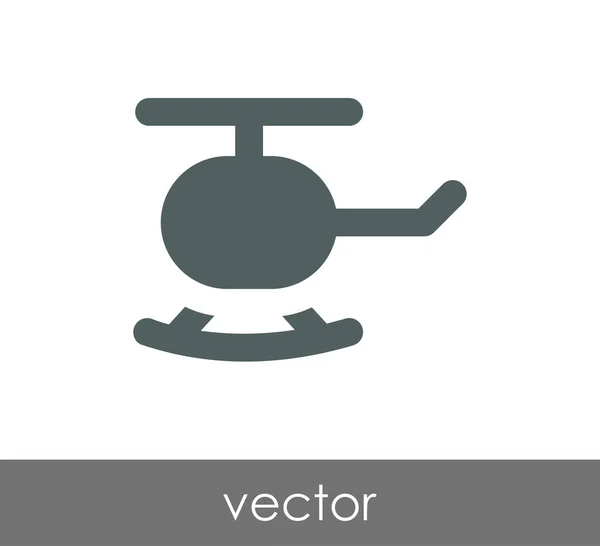 Ilustrație pictogramă elicopter — Vector de stoc