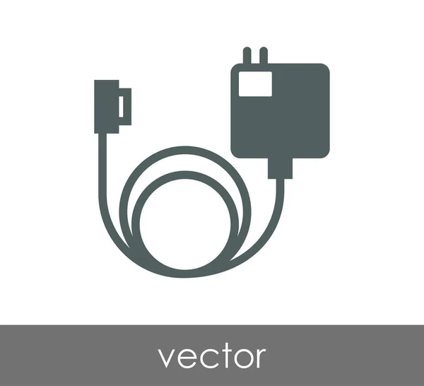 Diseño del icono del cargador — Vector de stock