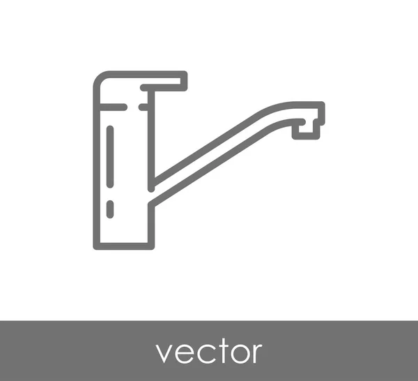 Diseño del icono del grifo — Vector de stock