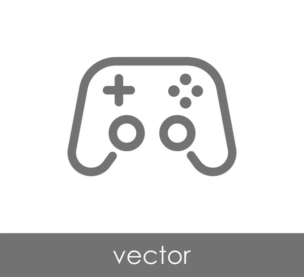 Joystick ícone web — Vetor de Stock