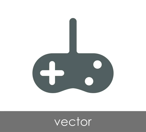 Icône web Joystick — Image vectorielle