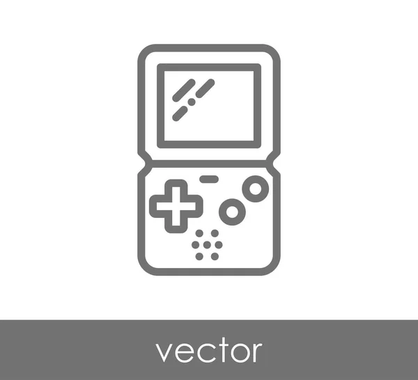 Joystick ícone web — Vetor de Stock