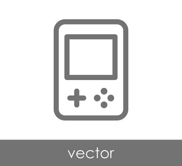 Joystick ícone web — Vetor de Stock