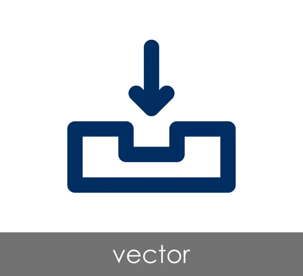 Icono de archivo ilustración — Vector de stock