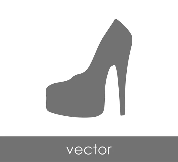 Schuhe mit hohen Absätzen — Stockvektor