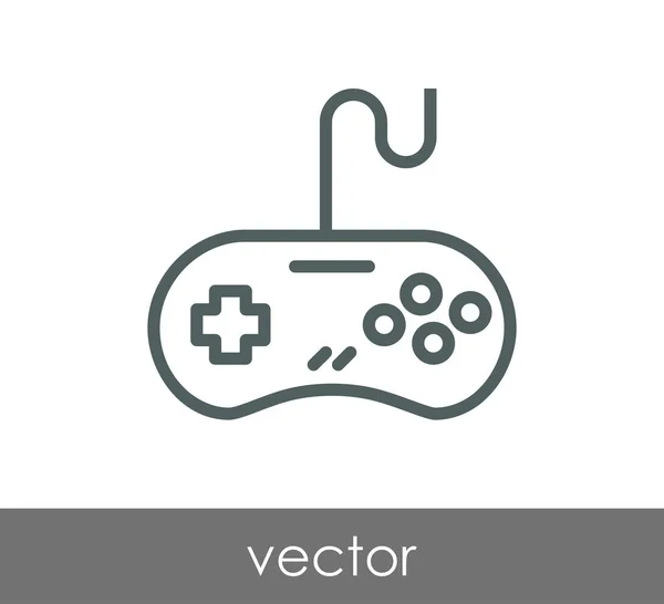 Joystick ícone web —  Vetores de Stock