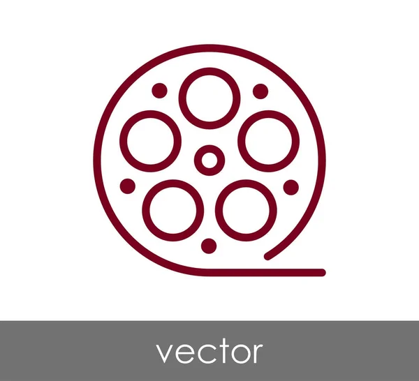 Design de ícone de filme — Vetor de Stock